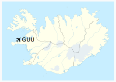 GUU is located in Iceland