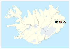 NOR is located in Iceland