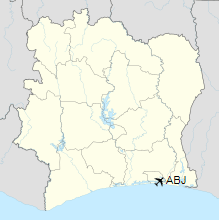 ABJ is located in Ivory Coast