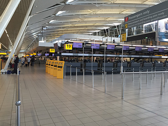 Amsterdam Airport Schiphol.