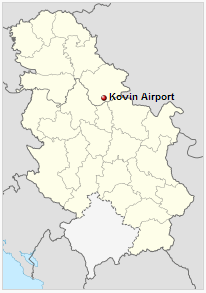 Kovin Airport is located in Serbia