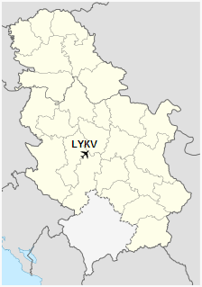LYKV is located in Serbia