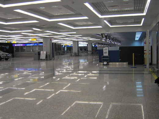 Check-in area at Terminal 2