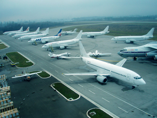Nis Airport Apron view