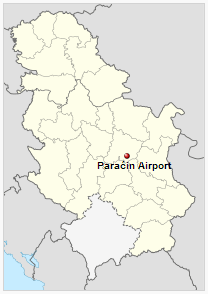 Paraćin Airport is located in Serbia