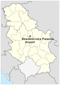 Smederevska Palanka Airport is located in Serbia