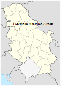 Sremska Mitrovica Airport is located in Serbia