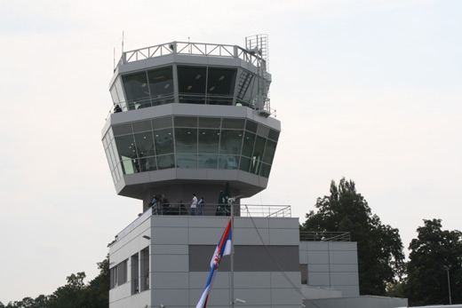 Batajnica control tower