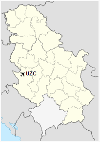 UZC is located in Serbia