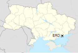 ERD is located in Ukraine