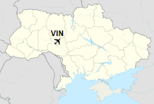 VIN is located in Ukraine