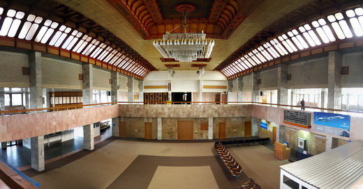 Interior of the airport