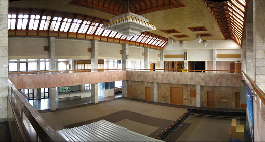 Interior of the airport