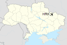 HRK is located in Ukraine