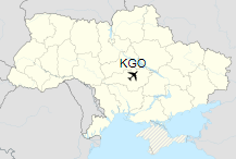 KGO is located in Ukraine