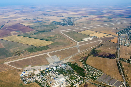 Simferopol Airport from above (2012)