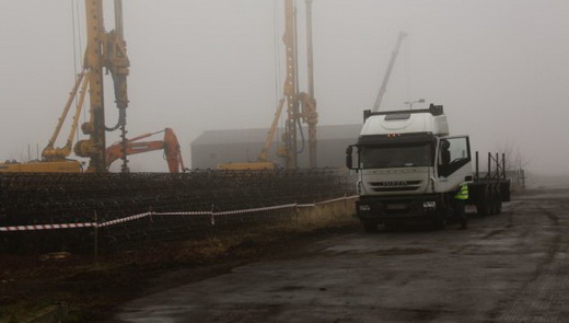 The start of the construction of a new airport terminal in Zaporizhzhia