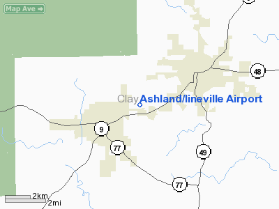 Ashland/lineville Airport