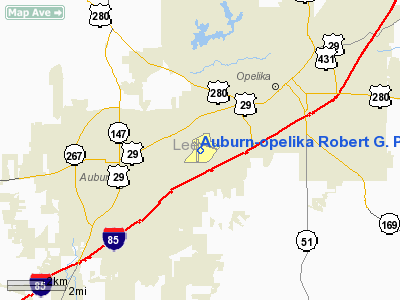 Auburn-opelika Robert G. Pitts Airport (AUO)
