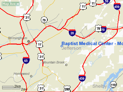 Baptist Medical Center - Montclair Heliport