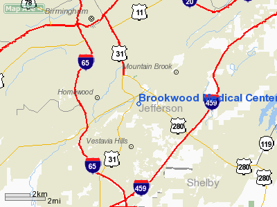 Brookwood Medical Center Heliport