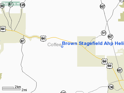 Brown Stagefield Ahp Heliport