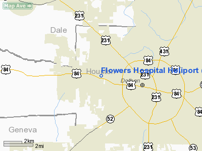 Flowers Hospital Heliport picture