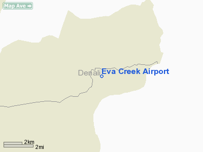 Eva Creek Airport 