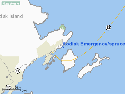 Kodiak Emergency/spruce Cape Heliport 