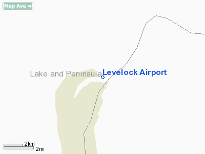 Levelock Airport 