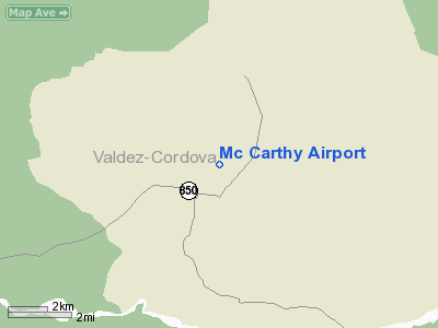 Mc Carthy Airport 