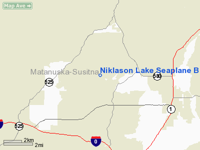Niklason Lake Seaplane Base 