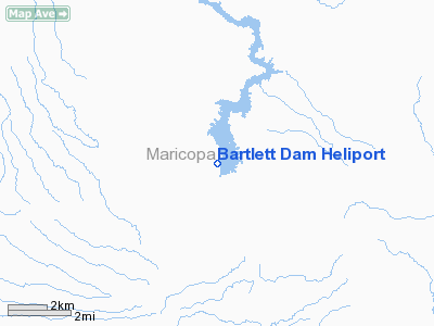 Bartlett Dam Heliport