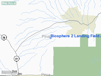 Biosphere 2 Landing Field Airport