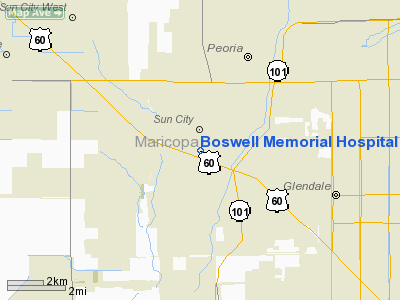 Boswell Memorial Hospital Heliport