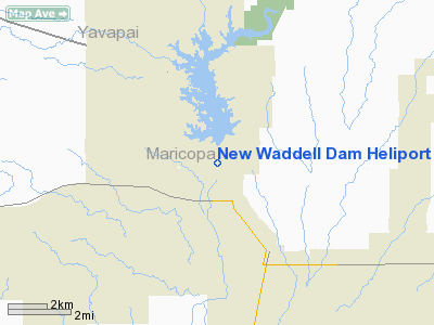New Waddell Dam Heliport