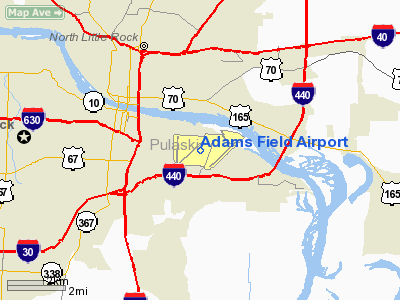 Little Rock National Airport - Adams Field Airport