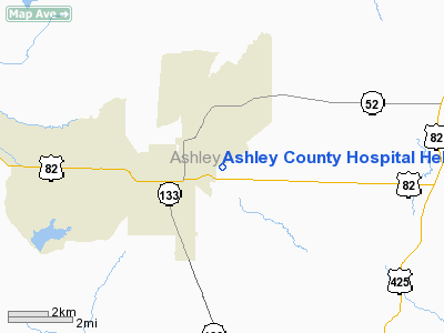 Ashley County Hospital Heliport 