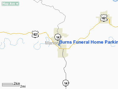 Burns Funeral Home Parking Lot Heliport