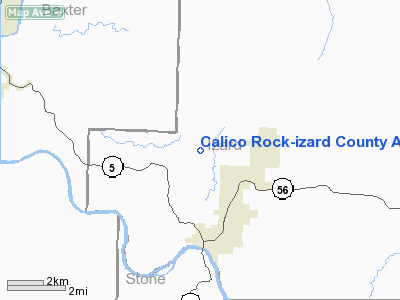 Calico Rock-izard County Airport