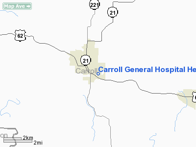 Carroll General Hospital Heliport
