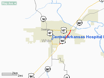 Central Arkansas Hospital Heliport