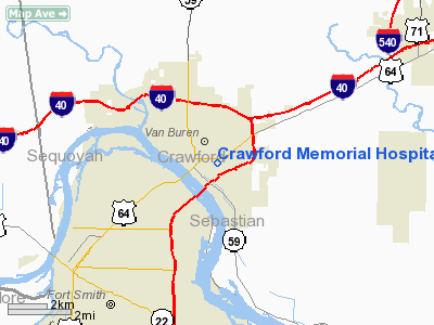 Crawford Memorial Hospital Heliport