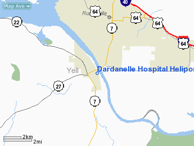 Dardanelle Hospital Heliport