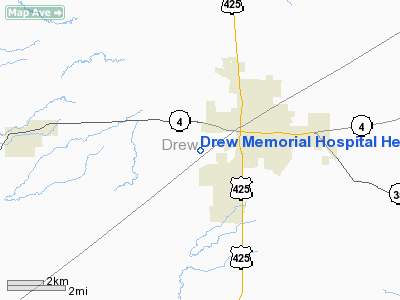 Drew Memorial Hospital Heliport