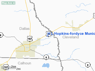 H L Hopkins-fordyce Municipal Airport