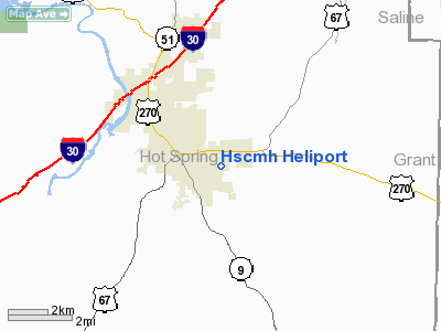 Hot Spring Co. Memorial Hospital Heliport (Hscmh Heliport)