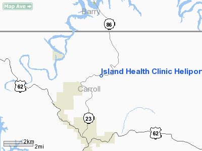 Island Health Clinic Heliport