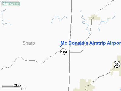 Mc Donald's Airstrip Airport