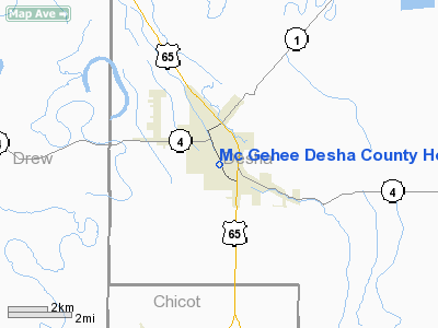 Mc Gehee Desha County Hospital Heliport